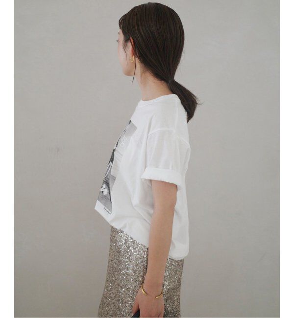 SLOBE IENA「《WEB限定/追加2》GOOD ROCK SPEED SLOBE別注 LIFE PC PHOTO TEE1 C5806-03BODY」|Tシャツ・カットソー|