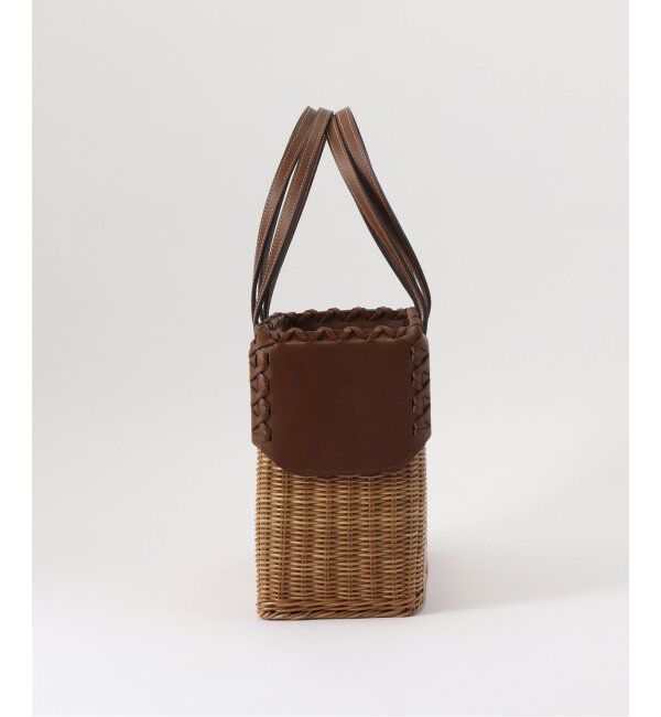 IENA「A VACATION/ア ヴァケーション RATTAN M バッグ 25SSA97-00-25」|かごバッグ|