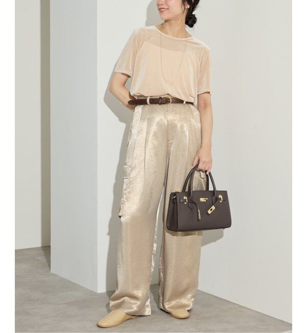 SLOBE IENA「ベロアTシャツ」|Tシャツ・カットソー|