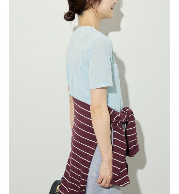 SLOBE IENA「ベロアTシャツ」|Tシャツ・カットソー|