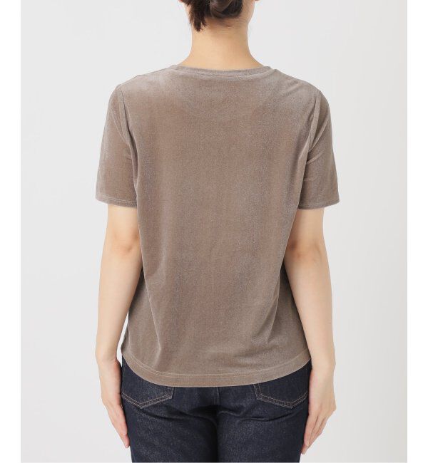 SLOBE IENA「ベロアTシャツ」|Tシャツ・カットソー|