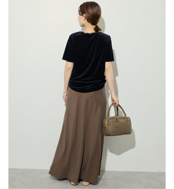 SLOBE IENA「ベロアTシャツ」|Tシャツ・カットソー|