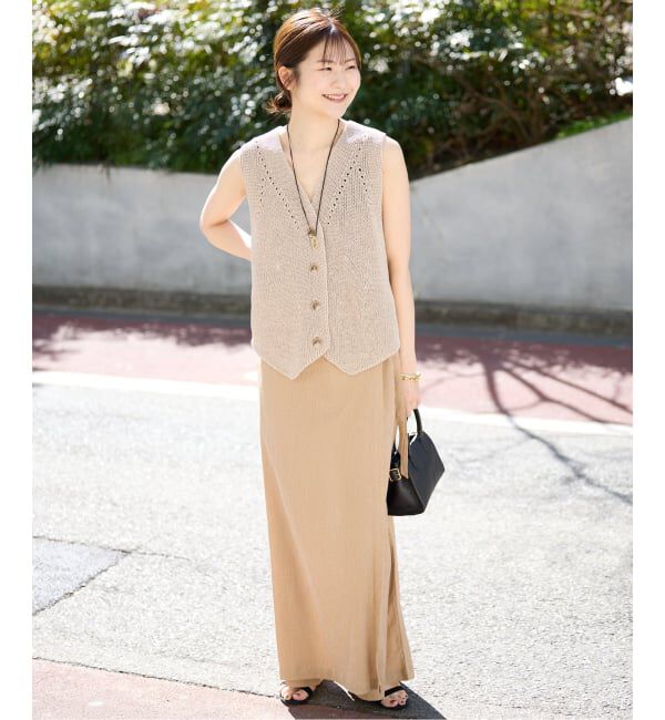 SLOBE IENA「《追加2》ニットジレ」|ニット・セーター|