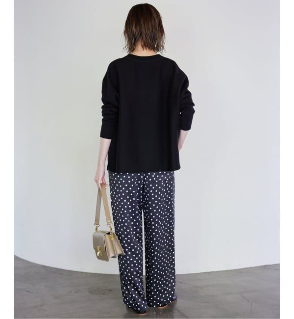 SLOBE IENA「《WEB限定/追加》プリントサテンイージーパンツ」|その他|