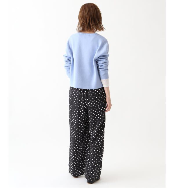 SLOBE IENA「《WEB限定/追加》プリントサテンイージーパンツ」|その他|