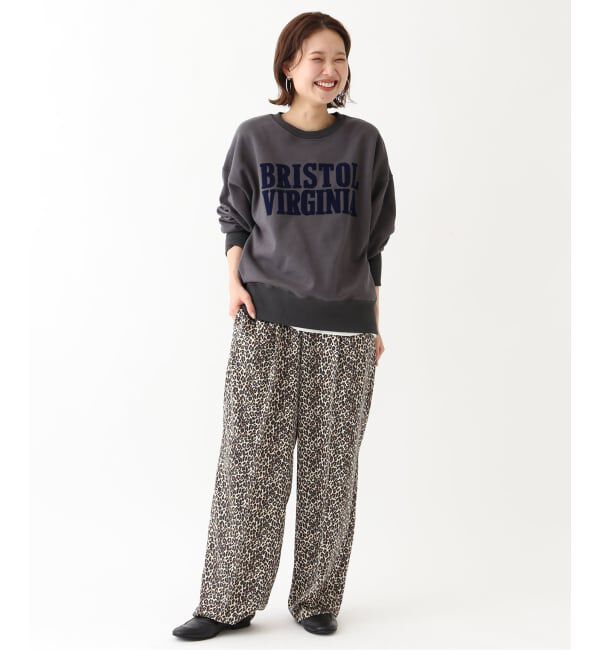 SLOBE IENA「《WEB限定/追加》プリントサテンイージーパンツ」|その他|