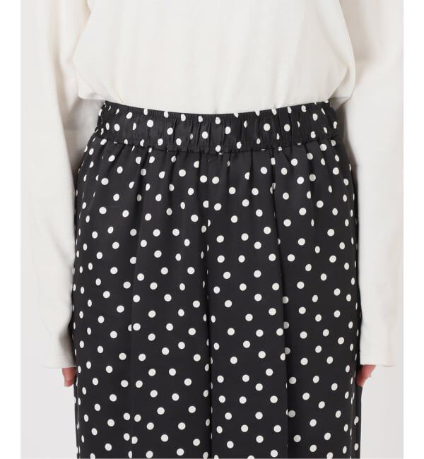 SLOBE IENA「《WEB限定/追加》プリントサテンイージーパンツ」|その他|