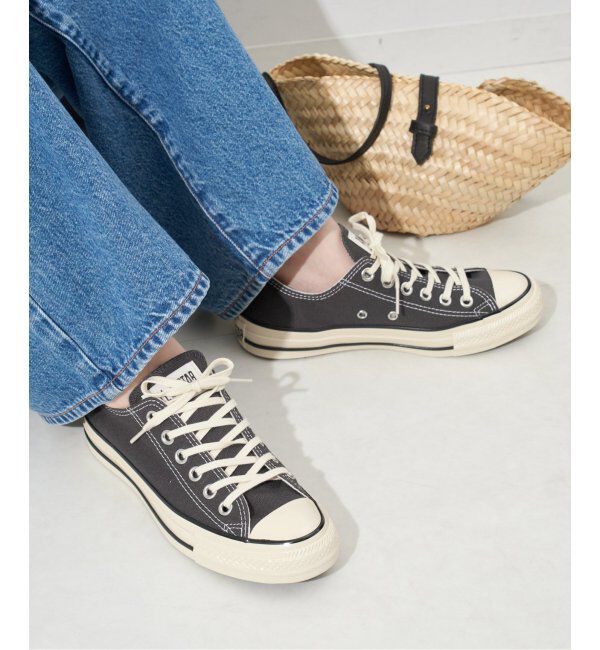 SLOBE IENA「CONVERSE/コンバース ALL STAR AGED AC OX スニーカー 3131546」|スニーカー|ブラック