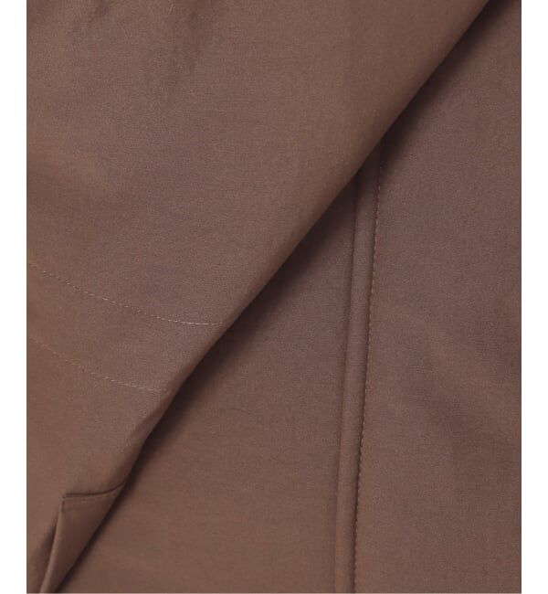 SLOBE IENA「《ストール付き/WEB限定》中綿ストール付きノーカラーコート」|その他|