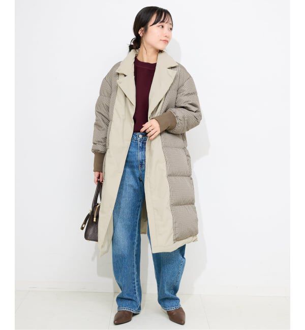 SLOBE IENA「《2枚セット/マルチWAY》s.oyamadaコラボダウンコート」|ダウン|