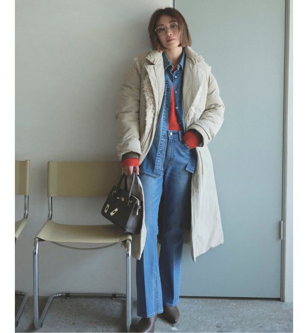 SLOBE IENA「《2枚セット/マルチWAY》s.oyamadaコラボダウンコート」|ダウン|