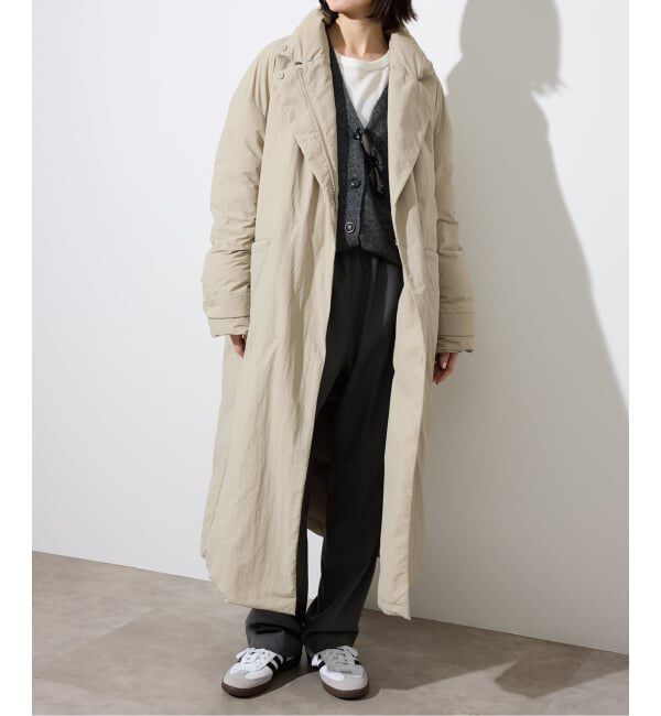 SLOBE IENA「《2枚セット/マルチWAY》s.oyamadaコラボダウンコート」|ダウン|ベージュ