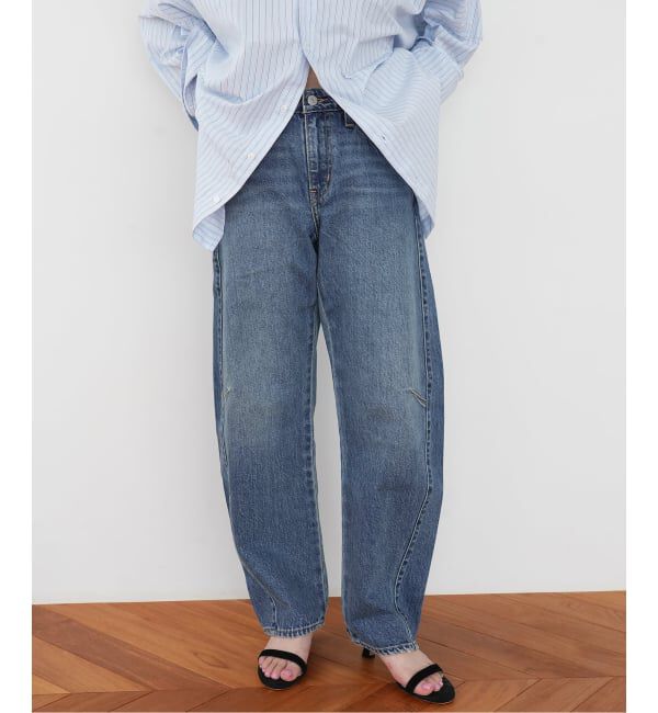 SLOBE IENA「Levi&rsquo;s/リーバイス SLOBE別注 BAGGY DAD BARREL デニムパンツ」|デニム|