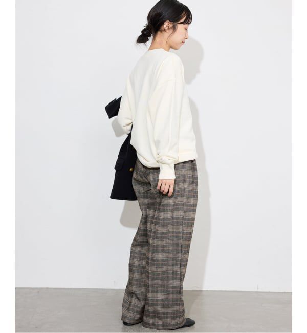 SLOBE IENA「ナロータックチェックトラウザー」|その他|