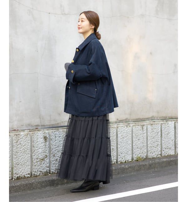 IENA「チュールティアードスカート」|スカート|