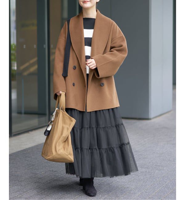 IENA「チュールティアードスカート」|スカート|