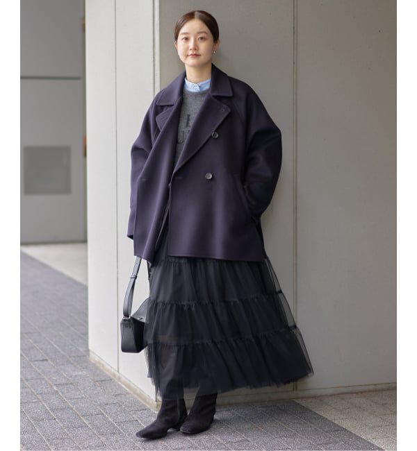 IENA「チュールティアードスカート」|スカート|