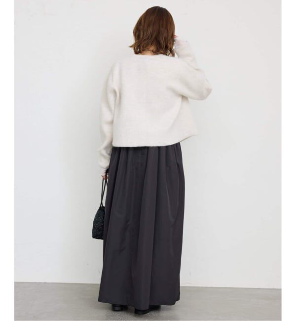 SLOBE IENA「《追加》ウォッシャブルファーリーダブルフェイスカーディガン」|カーディガン|