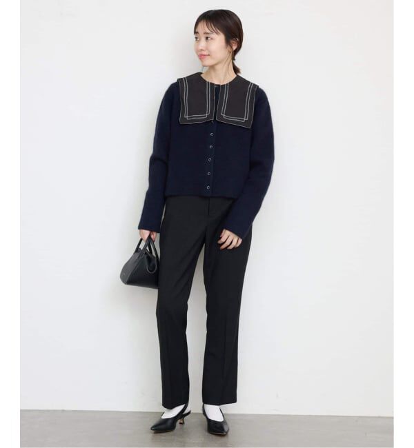 SLOBE IENA「《追加》ウォッシャブルファーリーダブルフェイスカーディガン」|カーディガン|