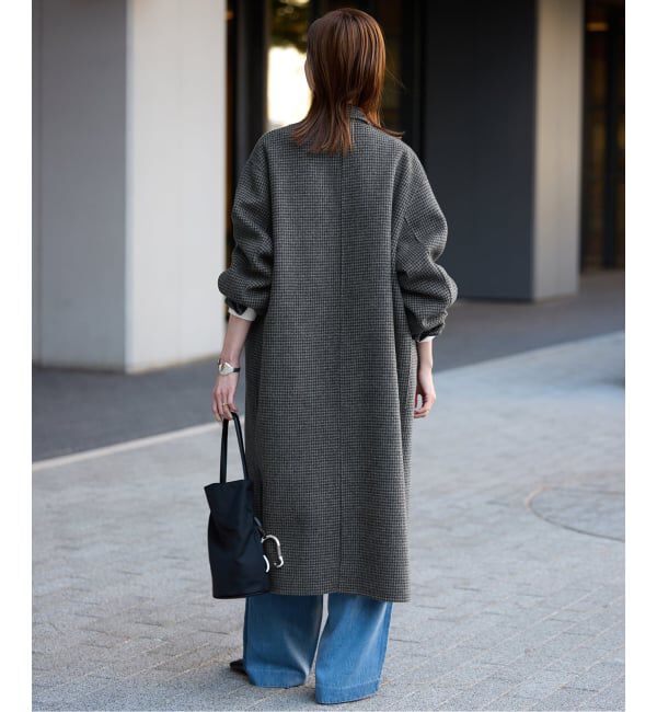 SLOBE IENA「《追加2》souple woolダブルフェイスチェスターコート」|チェスターコート|