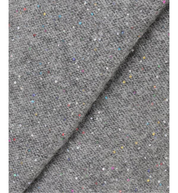 SLOBE IENA「《WEB限定/追加2》スパンコールニット」|ニット・セーター|