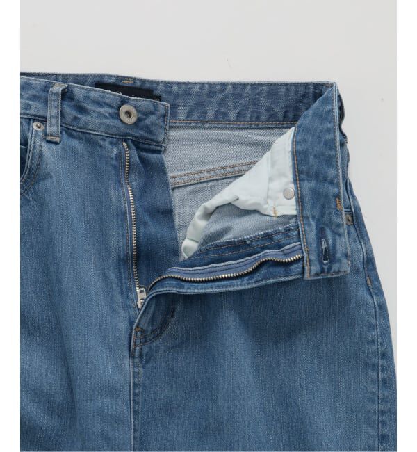 SLOBE IENA「《WEBのみ4サイズ展開/予約》LE DENIM スリットフレアデニムスカート」|スカート|