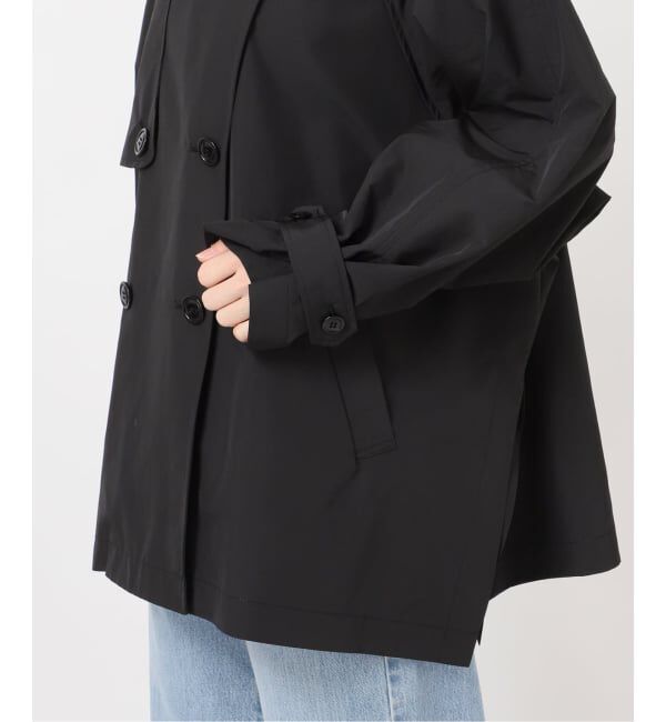 IENA「《WEB限定/追加4予約》ポプリンオーバーショートコート」|その他|