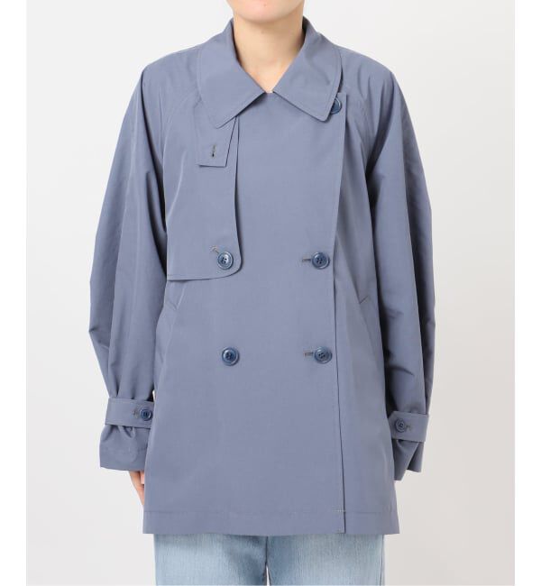 IENA「《WEB限定/追加4予約》ポプリンオーバーショートコート」|その他|