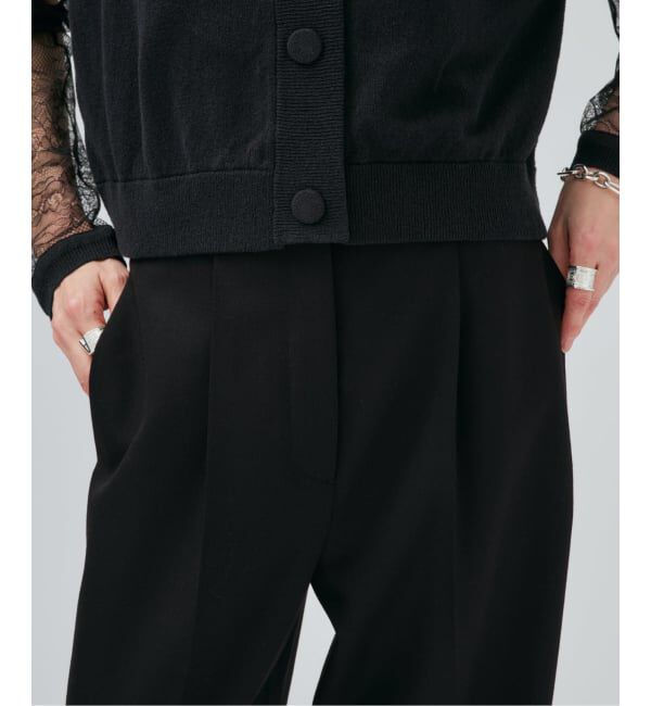 VERMEIL par iena「《予約》1タックテーパードパンツ」|スラックス|