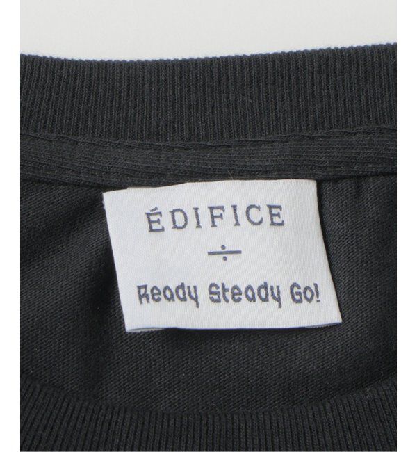 EDIFICE「Ready Steady Go! / レディーステディゴー 別注 プリント Tシャツ」|Tシャツ・カットソー|