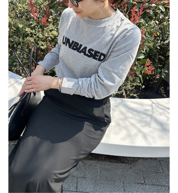 JOURNAL STANDARD「《追加2》UNBIASEDロングスリーブ Tシャツ」|Tシャツ・カットソー|グレー