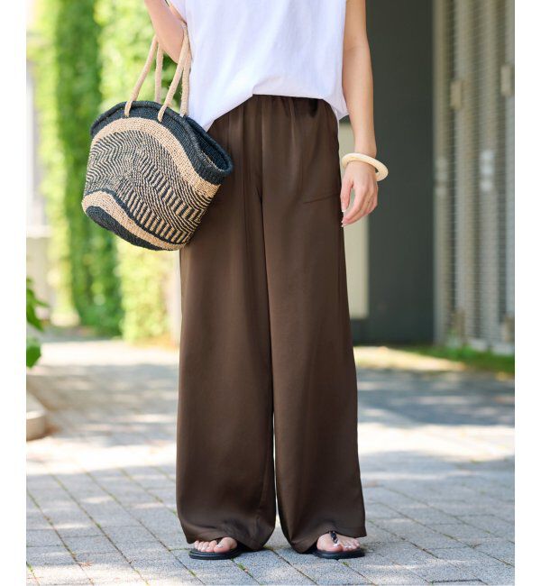 JOURNAL STANDARD relume「ヴィンテージサテンベイカーパンツ」|その他|