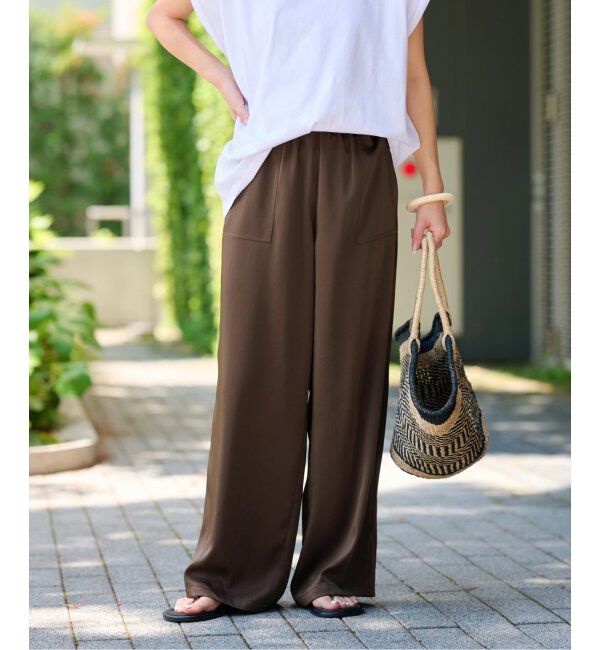 JOURNAL STANDARD relume「ヴィンテージサテンベイカーパンツ」|その他|