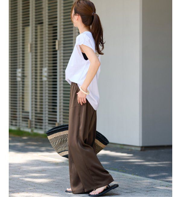 JOURNAL STANDARD relume「ヴィンテージサテンベイカーパンツ」|その他|