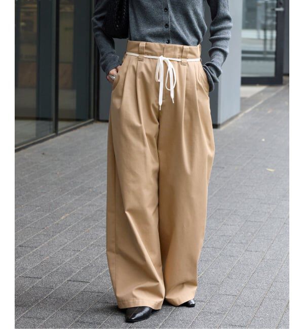 JOURNAL STANDARD「TCチノワイドパンツ」|チノ|