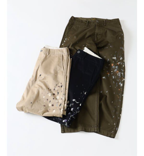 J.S.Homestead「J.S.Homestead / スプラッシュ ビッグ チノ パンツ」|チノ|