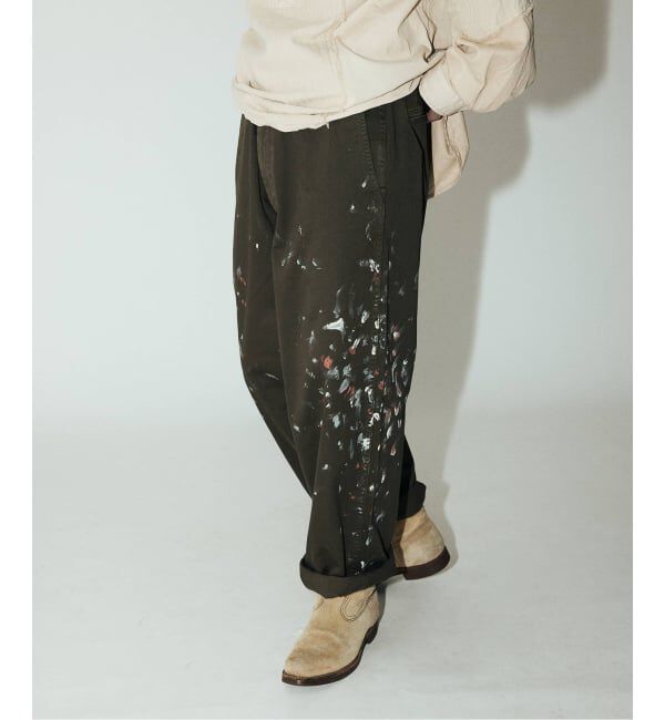 J.S.Homestead「J.S.Homestead / スプラッシュ ビッグ チノ パンツ」|チノ|