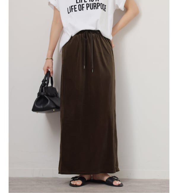 JOURNAL STANDARD relume「ベロアコードライントラックスカート」|スカート|