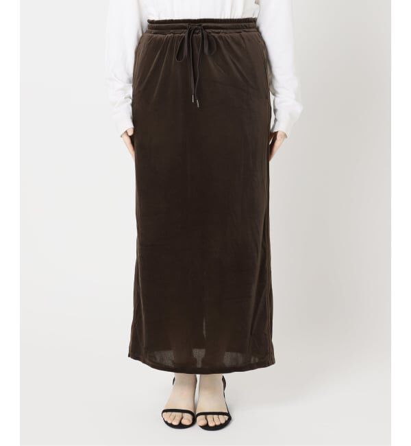 JOURNAL STANDARD relume「ベロアコードライントラックスカート」|スカート|