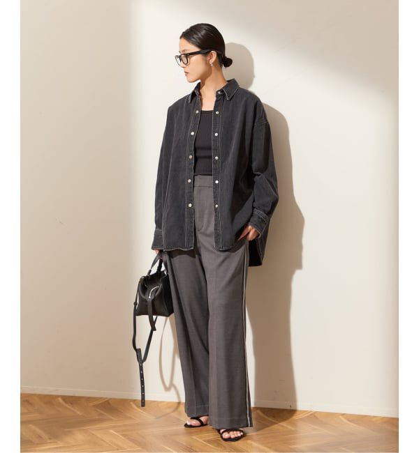 journal standard L'essage「ウォッシュドデニムシャツ」|シャツ・ブラウス|