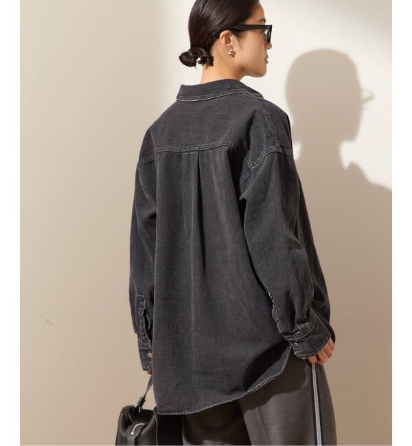 journal standard L'essage「ウォッシュドデニムシャツ」|シャツ・ブラウス|