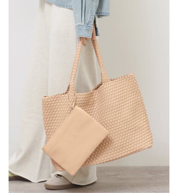 JOURNAL STANDARD relume「《予約》［26SS新作］【MODA LUXE/モーダリュクス】イントレチャートビッグトート」|トートバッグ|