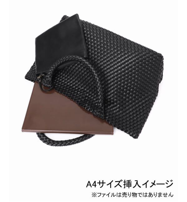 JOURNAL STANDARD relume「《予約》［26SS新作］【MODA LUXE/モーダリュクス】イントレチャートビッグトート」|トートバッグ|