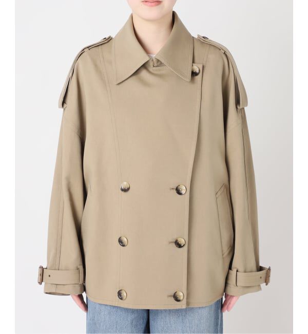 journal standard L'essage「《予約》ショートドルマントレンチコート」|トレンチコート|