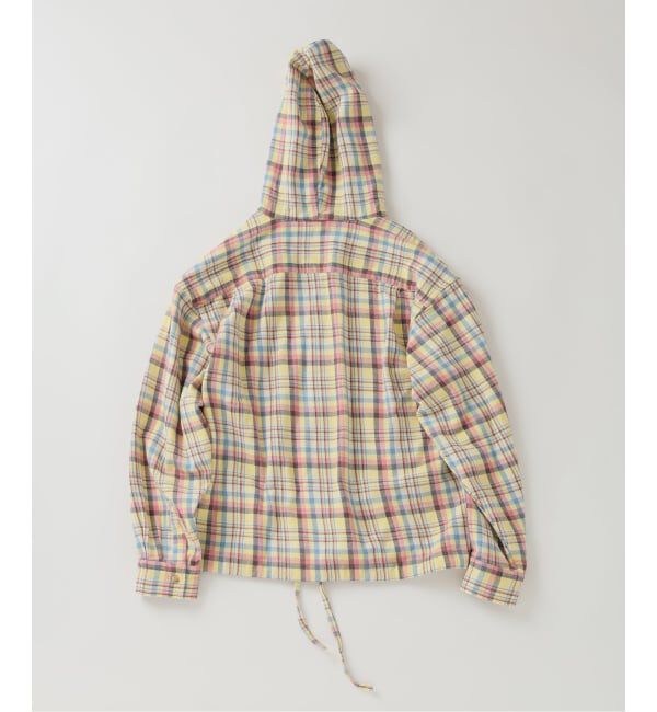 JOURNAL STANDARD relume「《予約》カラー アメリカンチェック フーディシャツ」|シャツ・ブラウス|