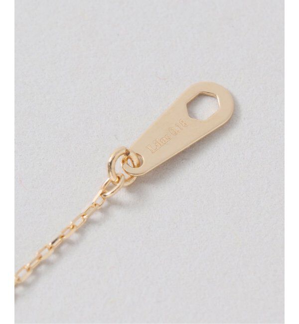 Lilas by Spick&Span「0.18ct六角ダイヤネックレス K18」|ネックレス|