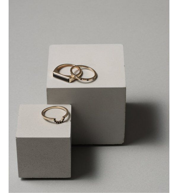 Lilas by Spick&Span「オニキスステーションリング K10」|リング|