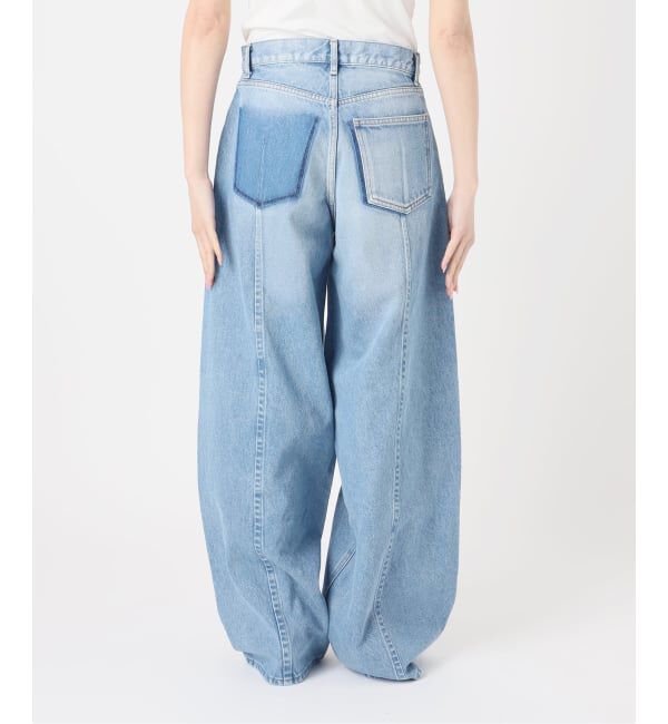 NOBLE「SERGE/サージ REMAKE BACK DARTS PANTS」|デニム|