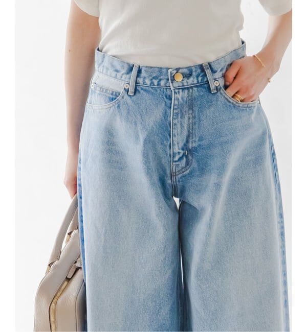 NOBLE「SERGE/サージ REMAKE BACK DARTS PANTS」|デニム|