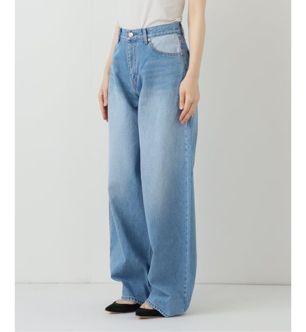 NOBLE「SERGE/サージ REMAKE BACK DARTS PANTS」|デニム|